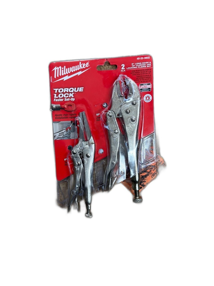 Milwaukee Torque Lock Locking Pliers Set (2-Piece)