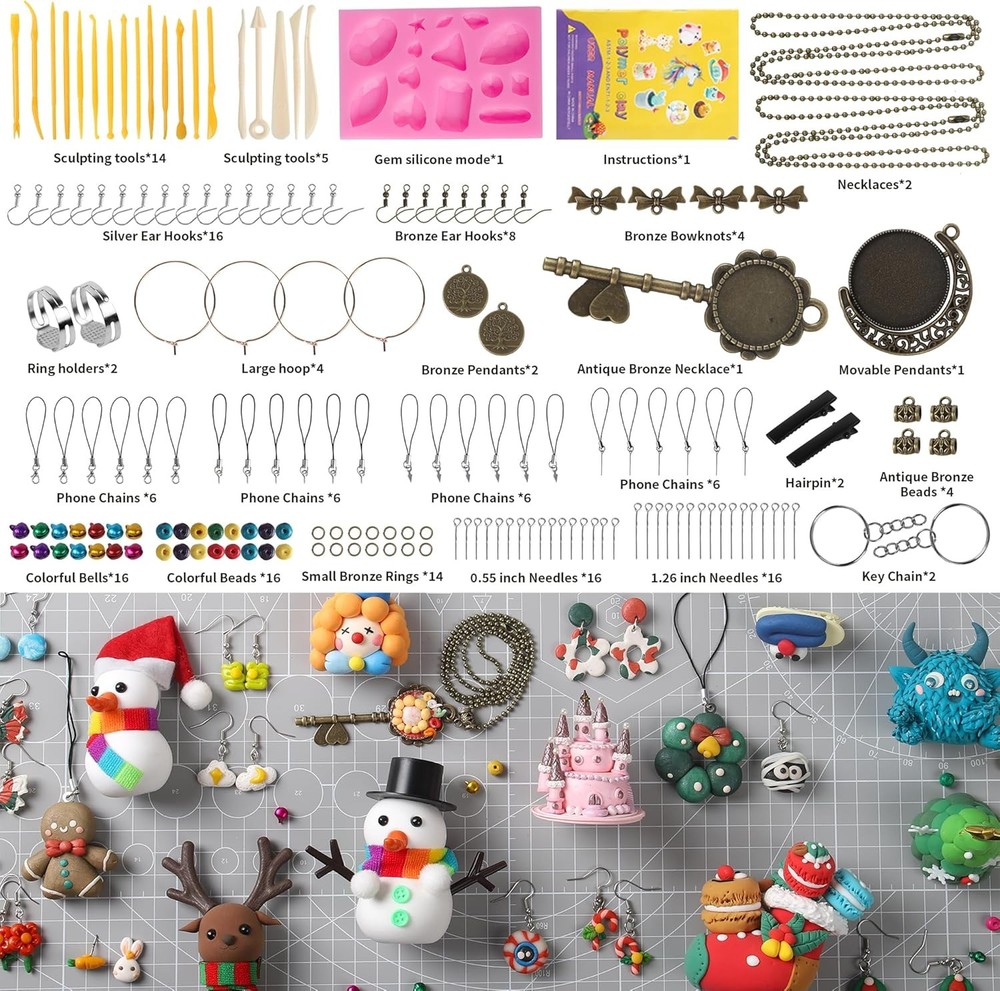 Polymer Clay 85-Color Set, Children's Modeling Clay
