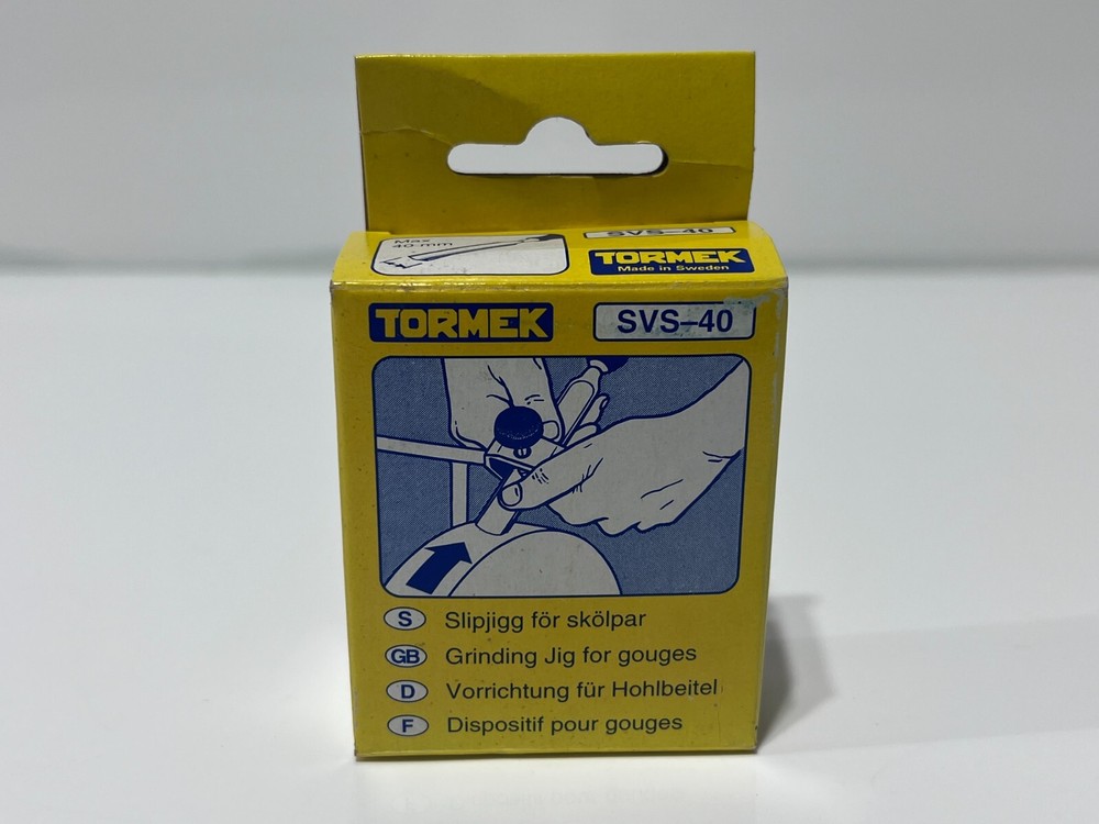 TORMEK SVS-40 Slipjigg for Skolpar, Short Tool, Grinding Jig for Gouges, NEW NOS