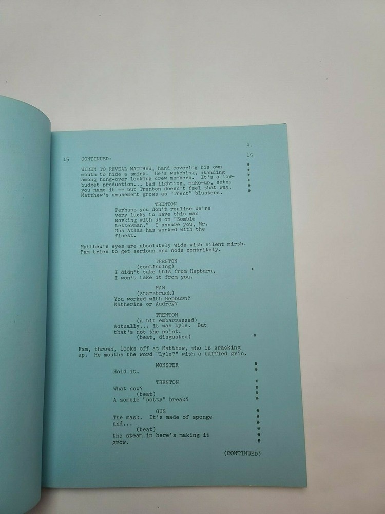 THE POWERS OF MATTHEW STAR / Jeffrey Scott 1982 Script, Peter Barton "Daredevil"