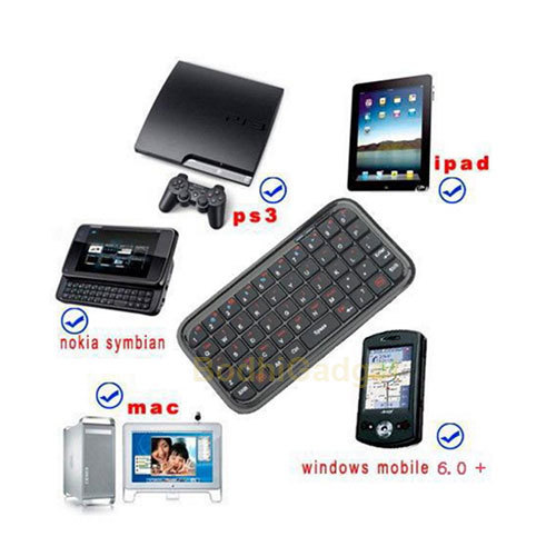 Mini Wireless Bluetooth 3.0 Keyboard For PC Android TV XBox PS3 Raspberry Phone