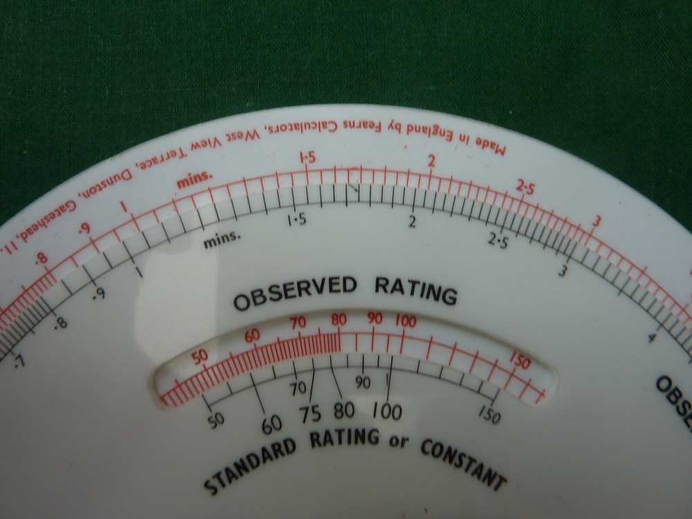 FEARNS WORK STUDY ENGINEER'S CALCULATOR + EXTRA CALCULATOR