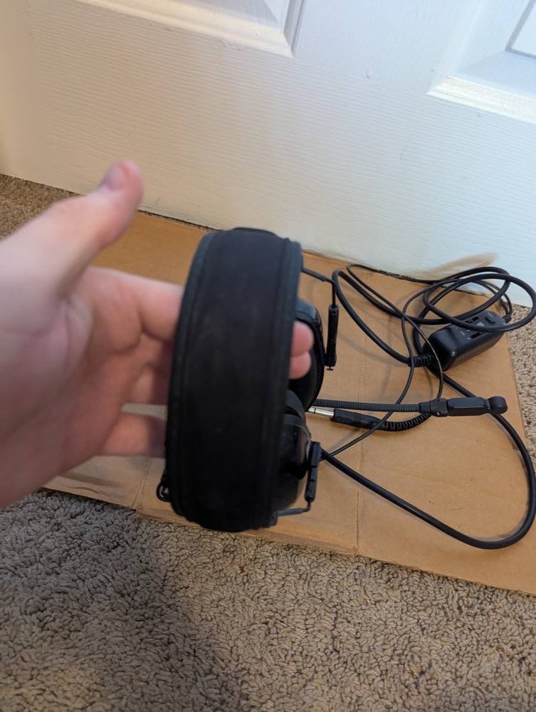 AVShop Design Headset Headphones - UNTESTED AS IS