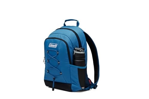 Chiller Insulated Backpack Cooler, Leakproof 28-Can Backpack Cooler with Black