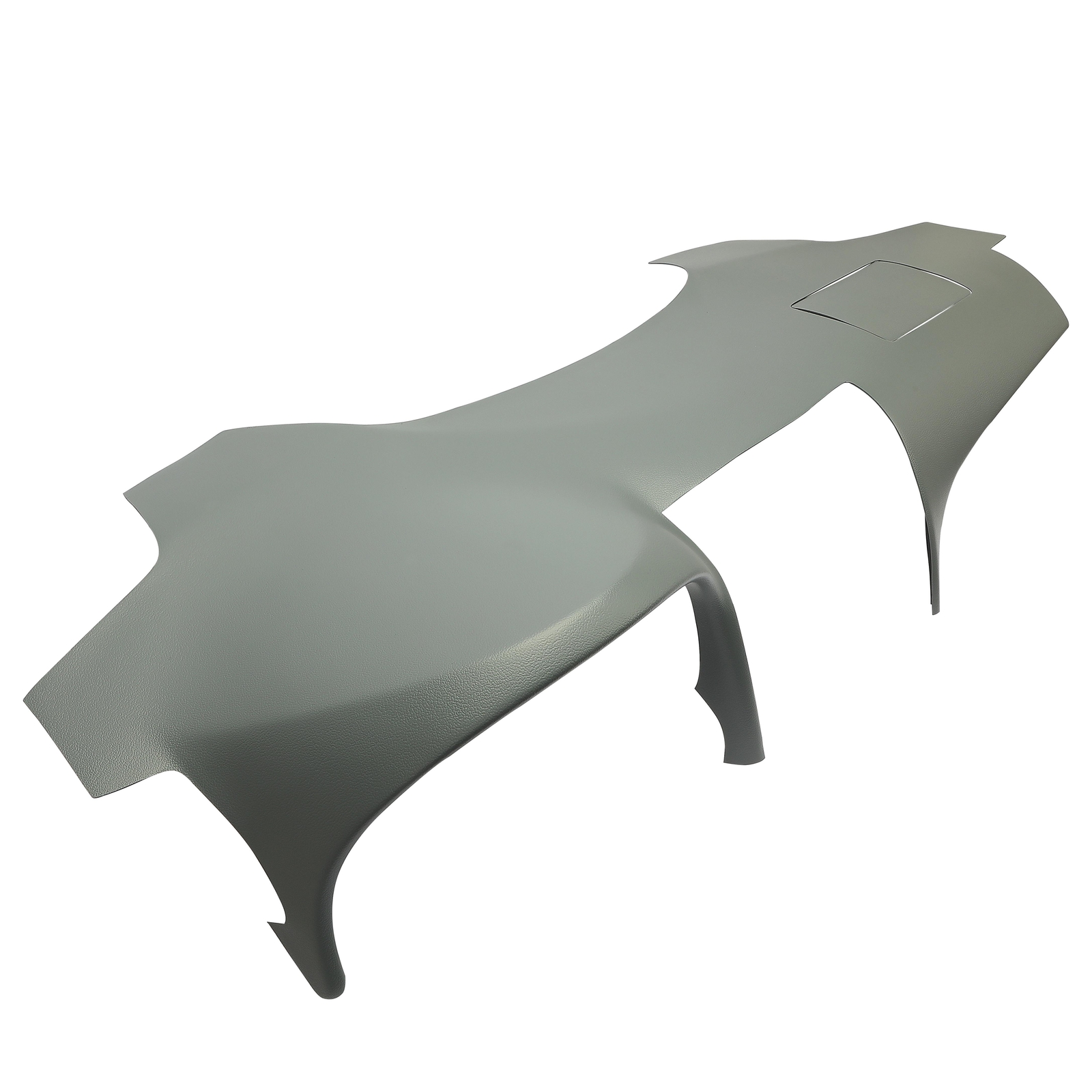 Dashboard Pad Dash Cover Cap Gray ABS For Toyota Camry 2007-2011