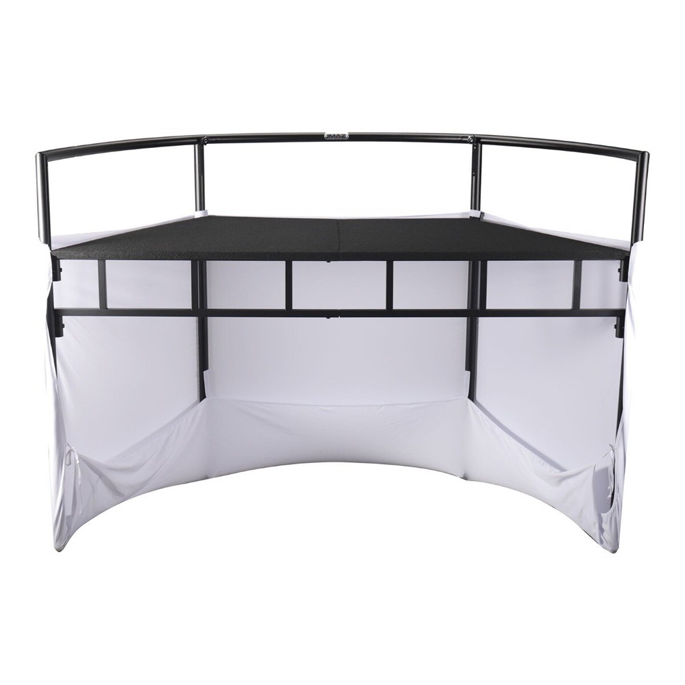 JMAZ Lighting JZ5010 Command Booth Adjustable Frame DJ Booth