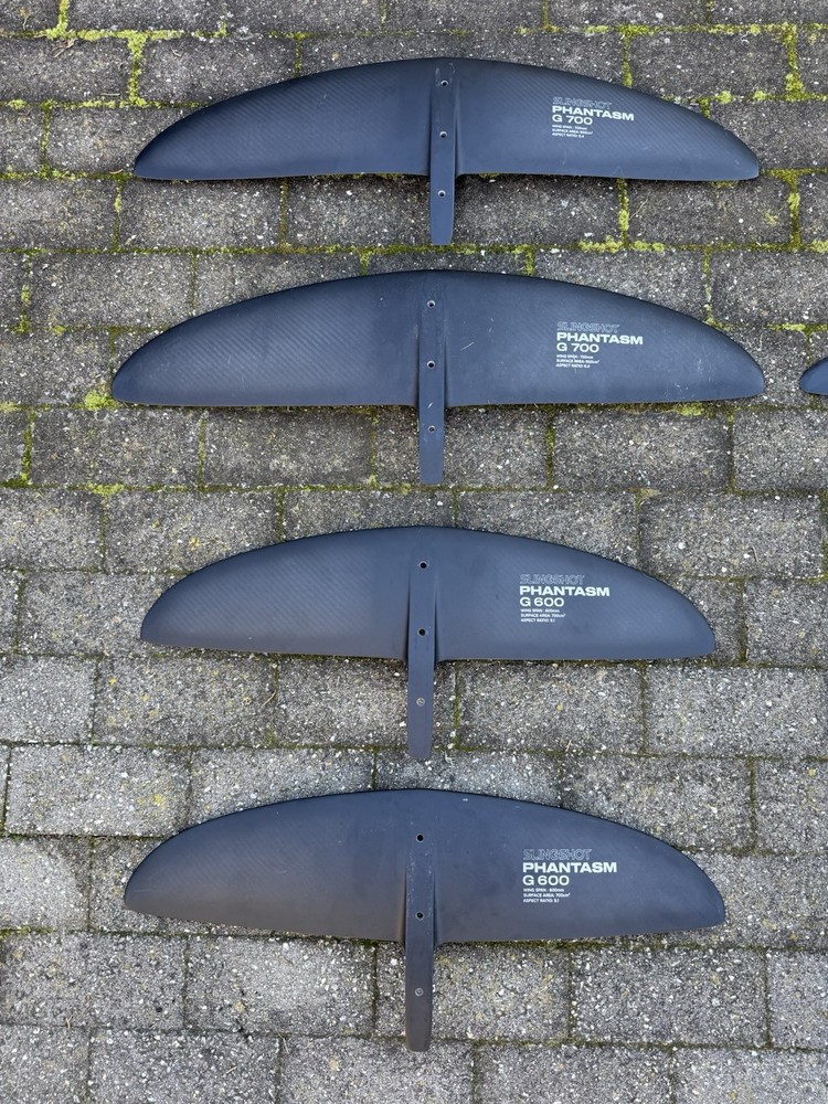 Complete Phantasm Setup with 50L Wingcraft V2 and Multiple Foils Good Condition