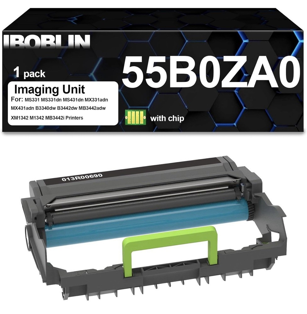 A10-55B0ZA0 Imaging Drum Unit for Lexmark MS331 MS431 MX431 Printer Replacement