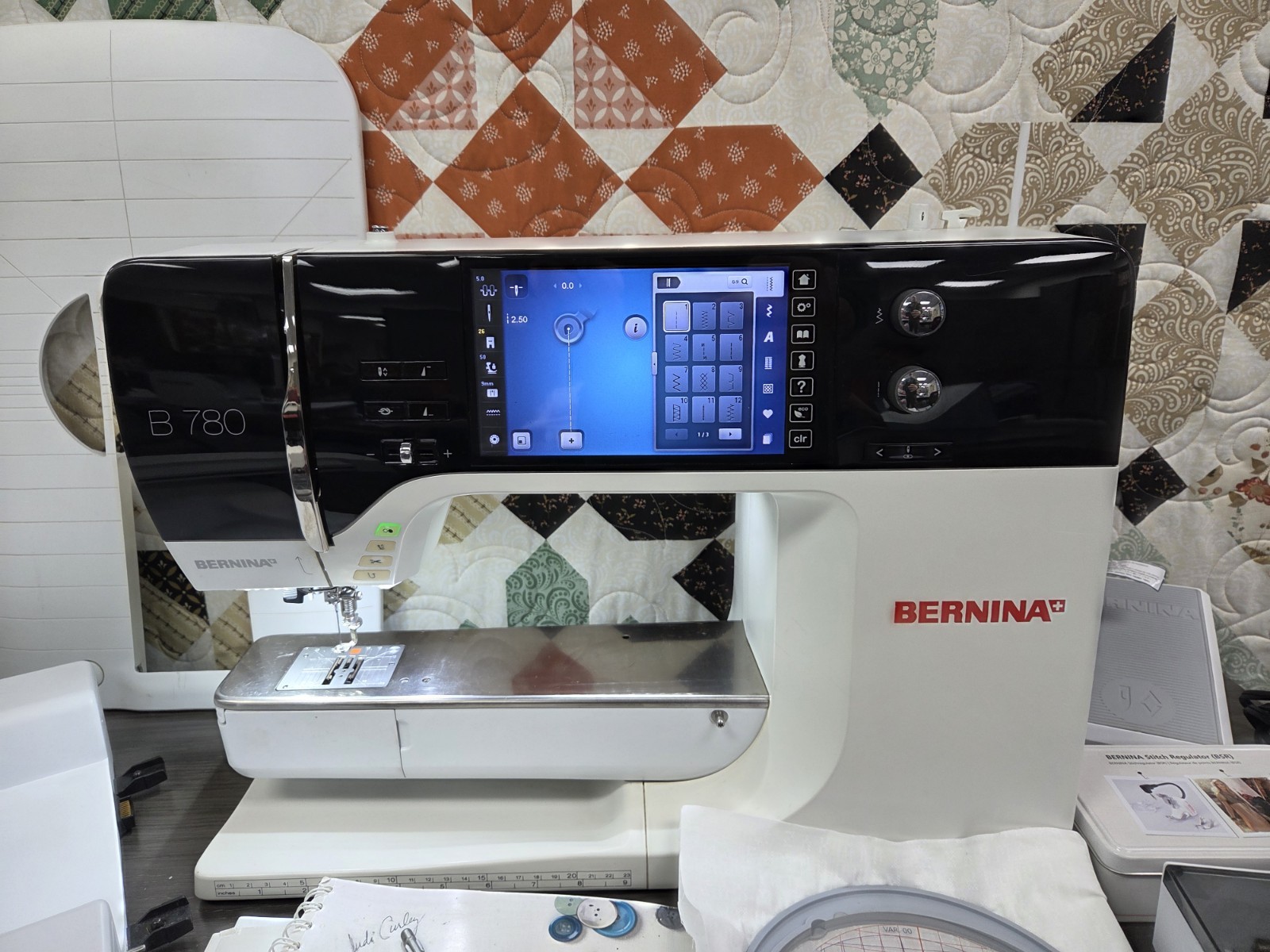 Bernina B 780 Sew/Quilt/Embroidery Machine! Professionally Serviced!