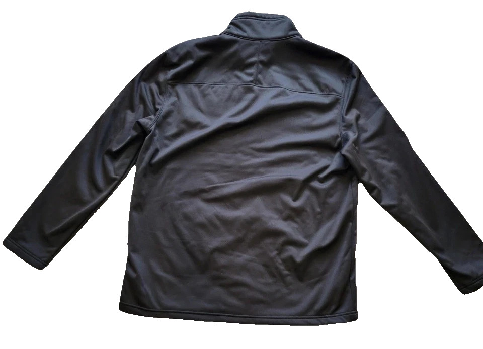 Ozark Trail Men's Softshell Jacket Size Large Black Zip Pockets