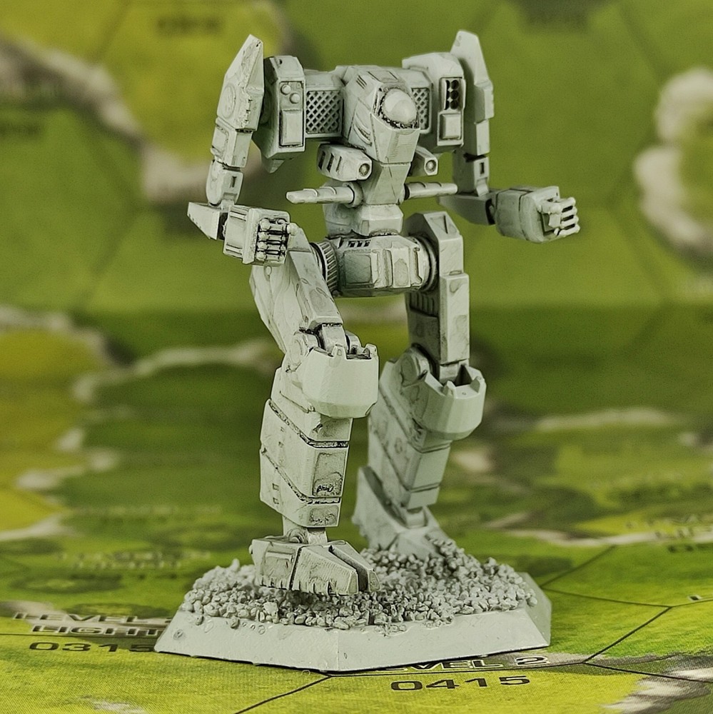 STEALL Mech Miniature Compatible with Battletech