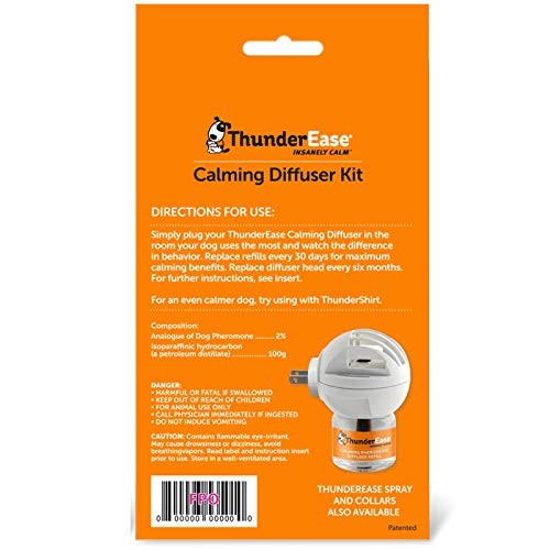 ThunderEase Dog Calming Pheromone Diffuser Kit | Powered by 60 Day Supply
