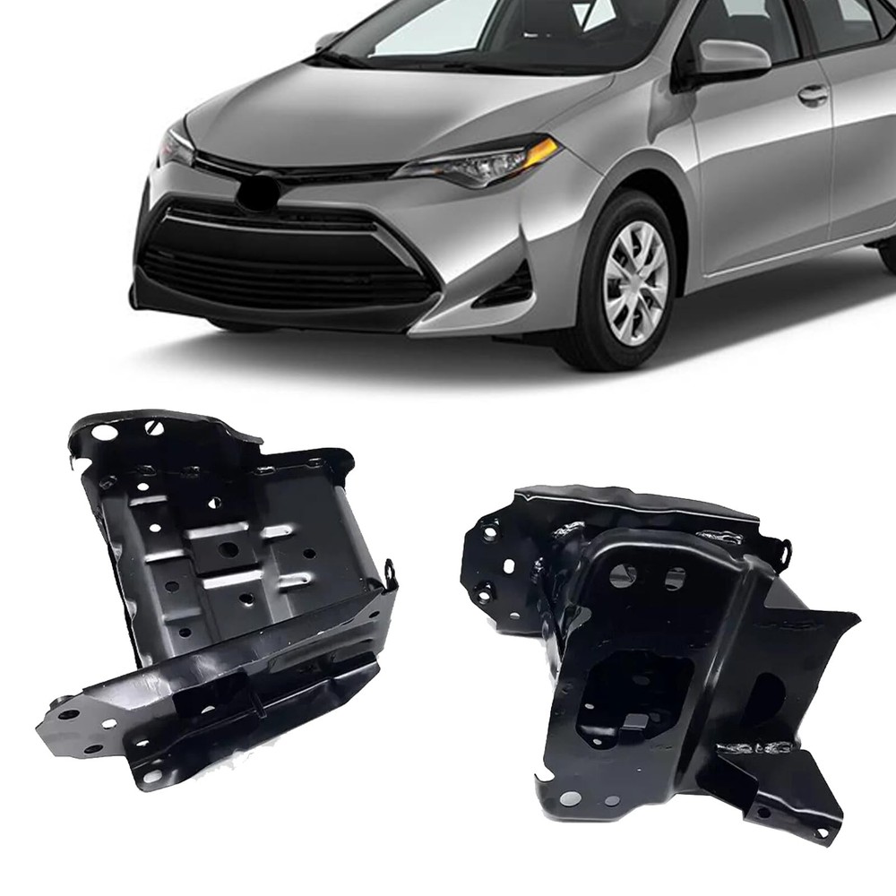 Front Bumper Bracket Left Right 2Pcs for 2019-2025 Corolla