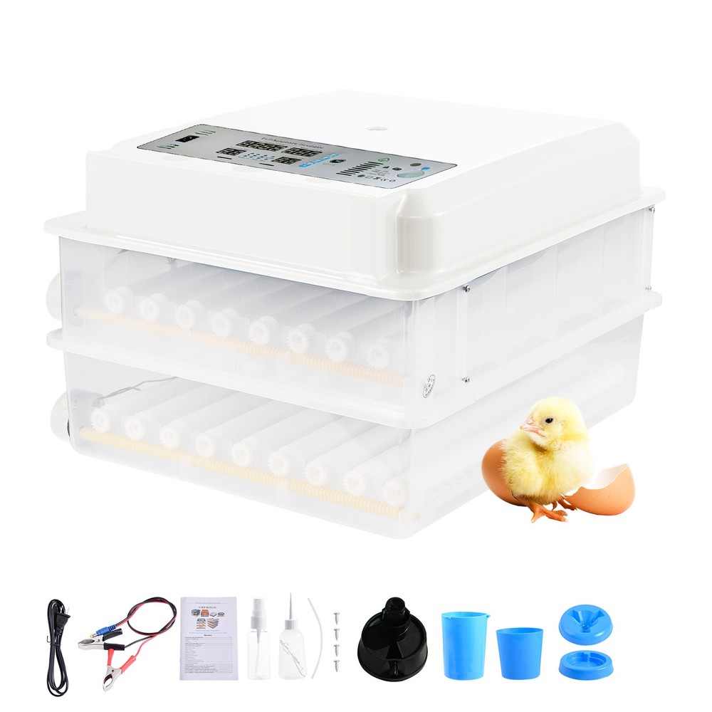 120 Eggs Incubator Temperature Control Automatic Digital Chicken Egg Hatcher
