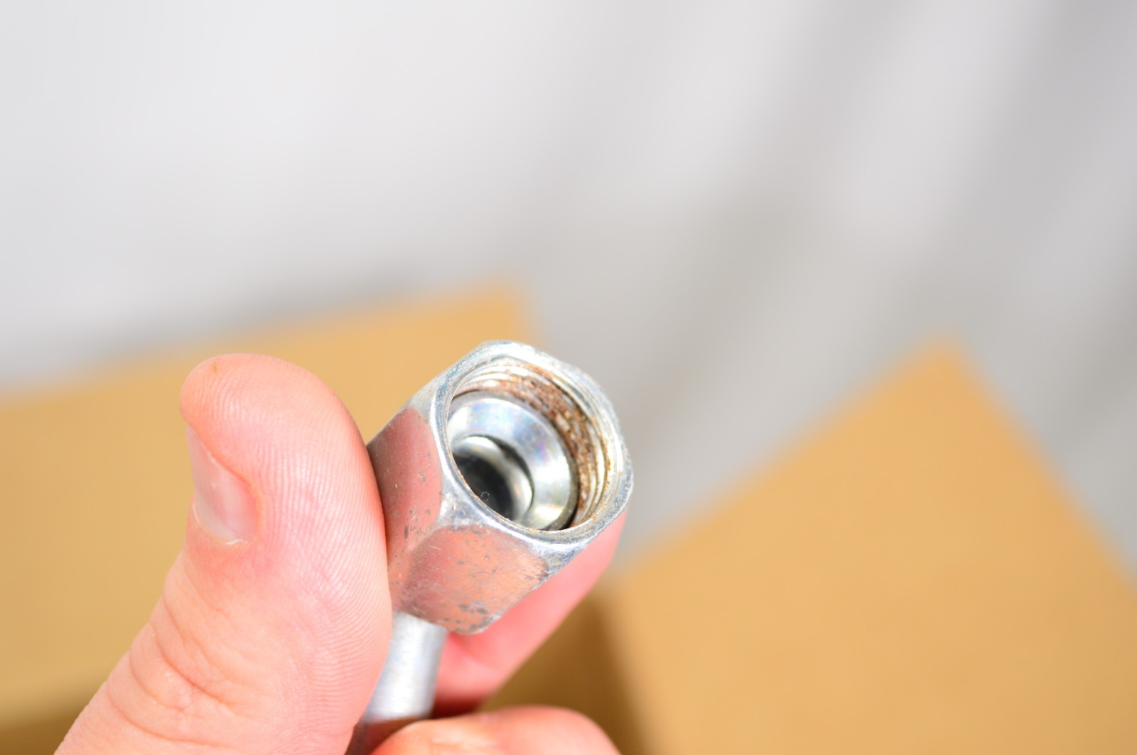 Lot of 50 Parker 13743-8-8 45* Elbow Steel Hydraulic Hose Fitting