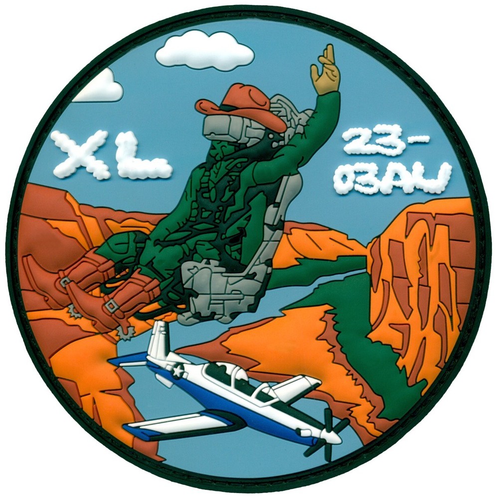 USAF LAUGHLIN SPECIALIZED UNDERGRADUATE PILOT TRAINING CLASS 2023-03AU PATCH