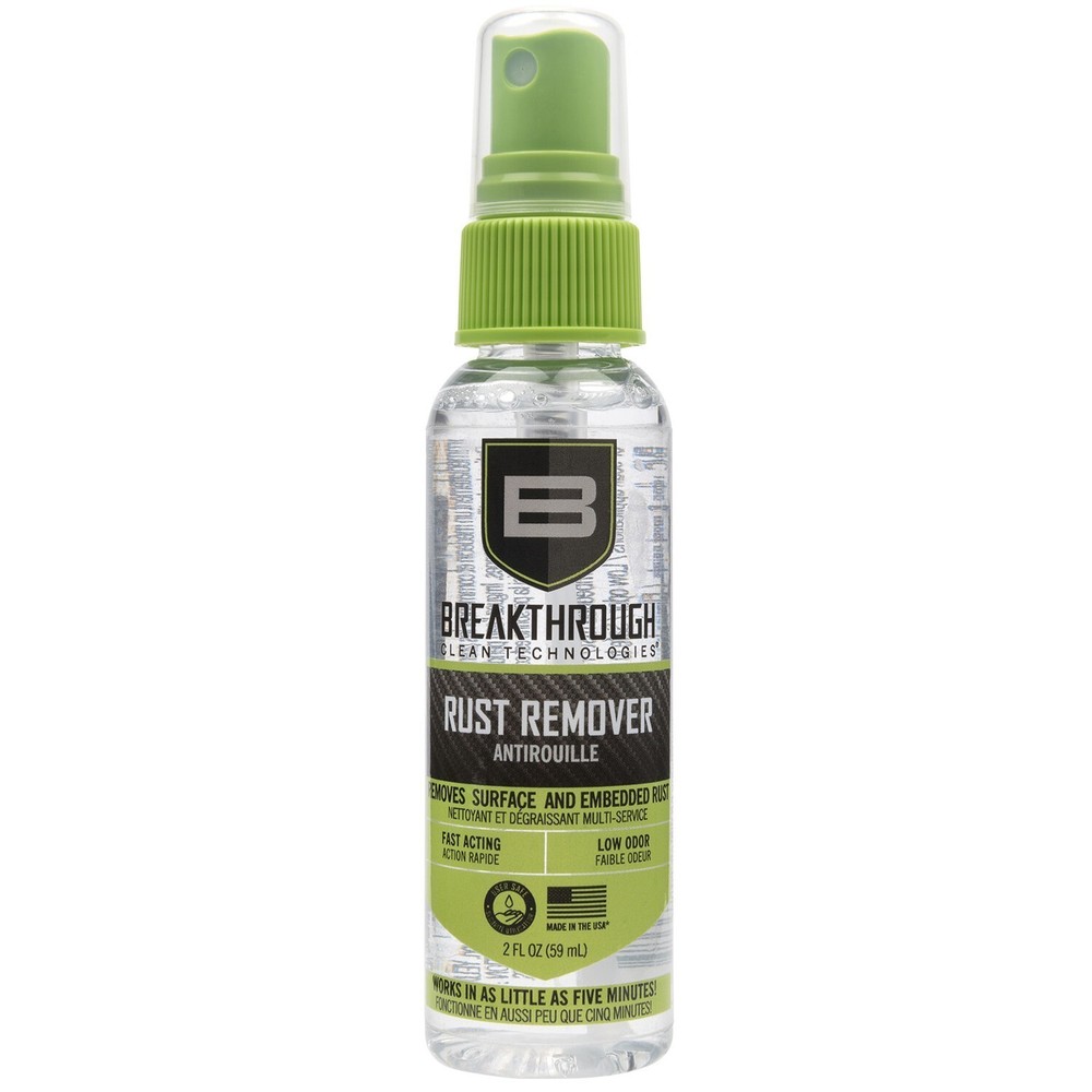 Breakthrough Clean Rust Remover 2oz Pump Spray, Water-Based #BT-RR-2OZ