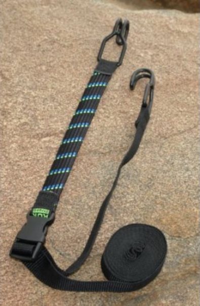 ROK Straps 18"-5 ft Adjustable Tie Down w/Double Hooks 10113