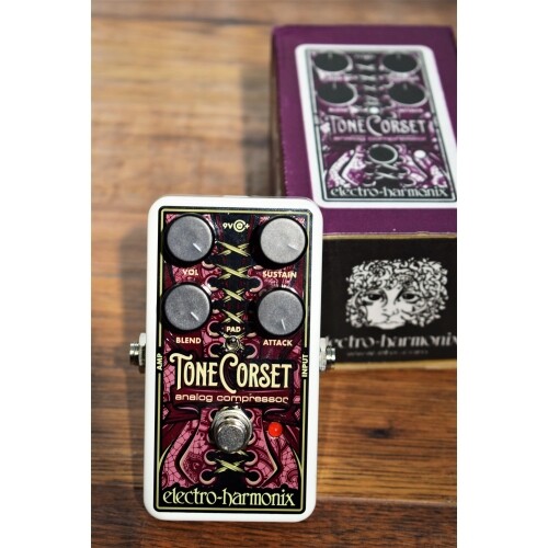Electro-Harmonix EHX Tone Corset Analog Compressor Guitar Effect Pedal