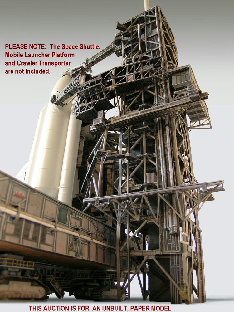 Space Shuttle Launch Complex 39A Model for Airfix/Revell /Boosters 144 PLS.READ!