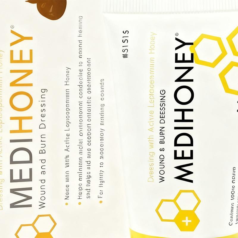 Medihoney Wound And Burn Dressing Paste - 1.5 Fl Oz Derma Sciences
