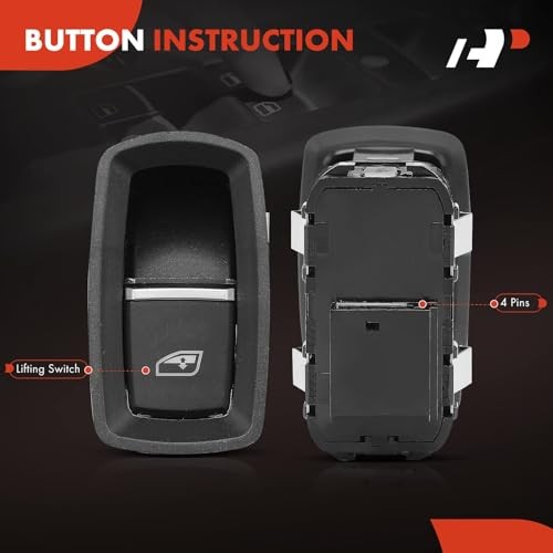 Power Window Switch Compatible with Porsche 911 2012 2013 2014 2016, Cayenne