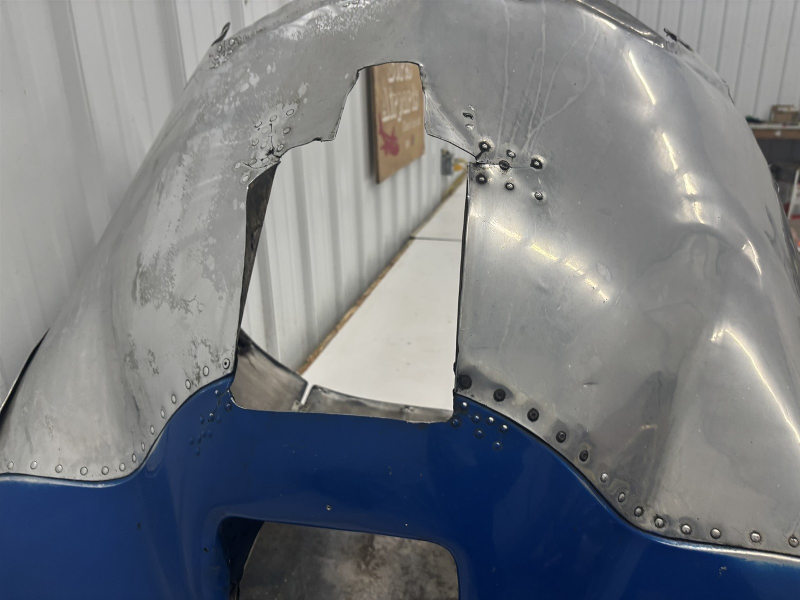 Luscombe Model 8 Cowl Cowling Fairing Upper Lower Front Assembly 086085