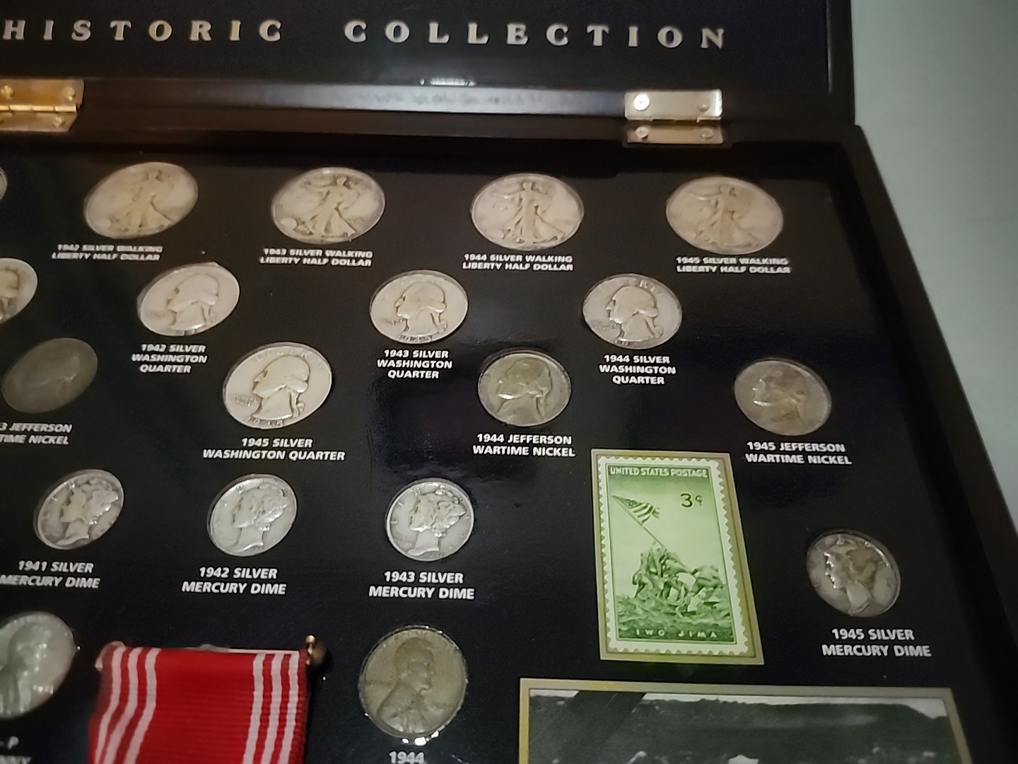 World War I I Historic Collection Coin Set In Wooden Box
