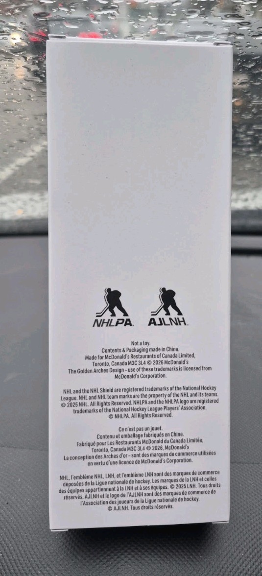 2026 Samuel Montembeault NHL Mini Stick McDonalds Exclusive Montréal Canadiens