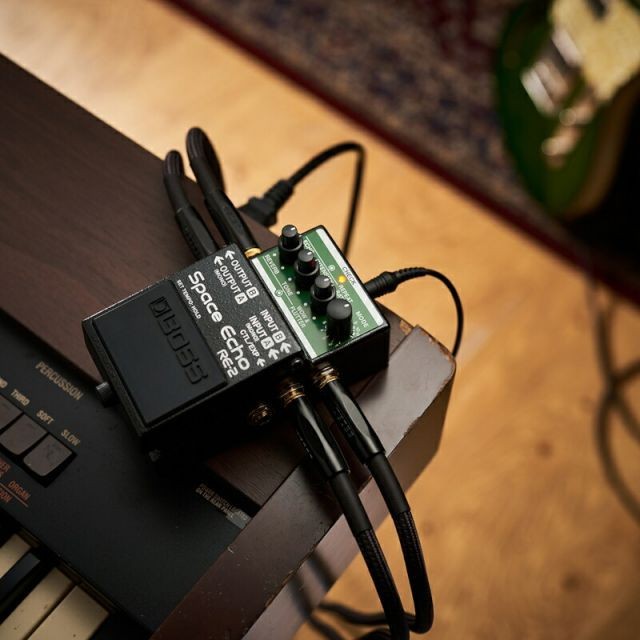 BOSS RE-2 Space Echo Compact Guitar Pedal Reissue with WOW Flutter