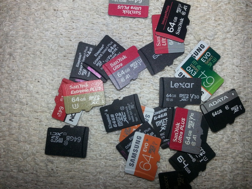 64gb micro sd cards    20 pack