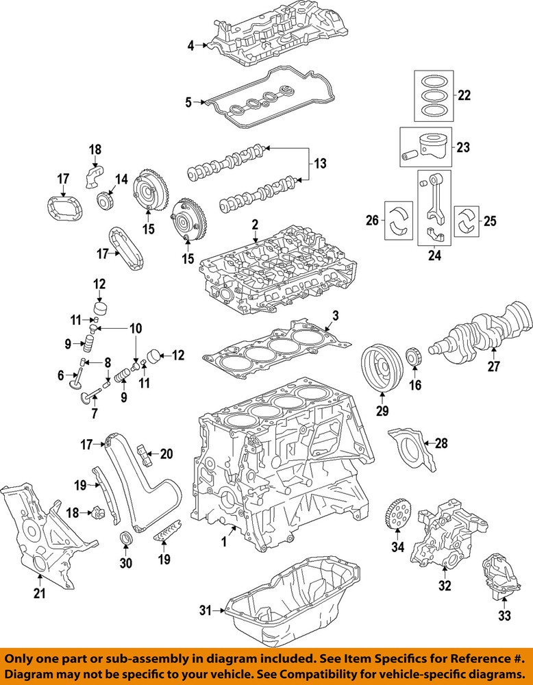 MAZDA OEM 2017 CX-9-Engine Timing Chain PY0212201A