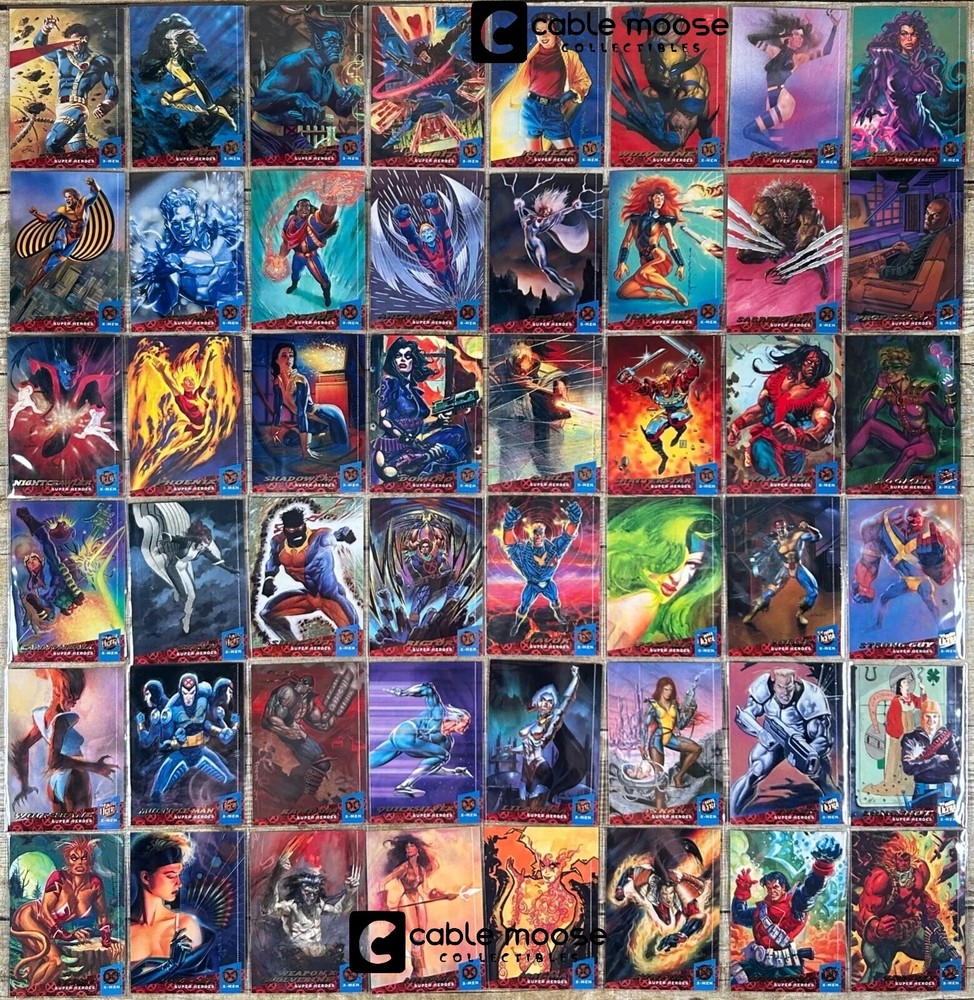 1994 Fleer Ultra Marvel X-Men Cards / Singles, You Pick, Base Set & Inserts