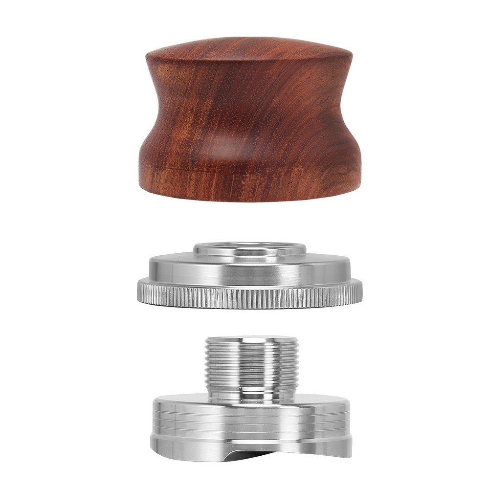 53mm Coffee Distributor Espresso Distribution Tool, Adjustable Depth Tamper Leve
