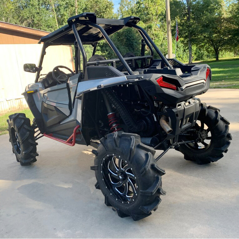 Side Steps Nerf Bars Rock Slider For 14-22 Polaris RZR XP 900 1000 Trail 2Dr RED