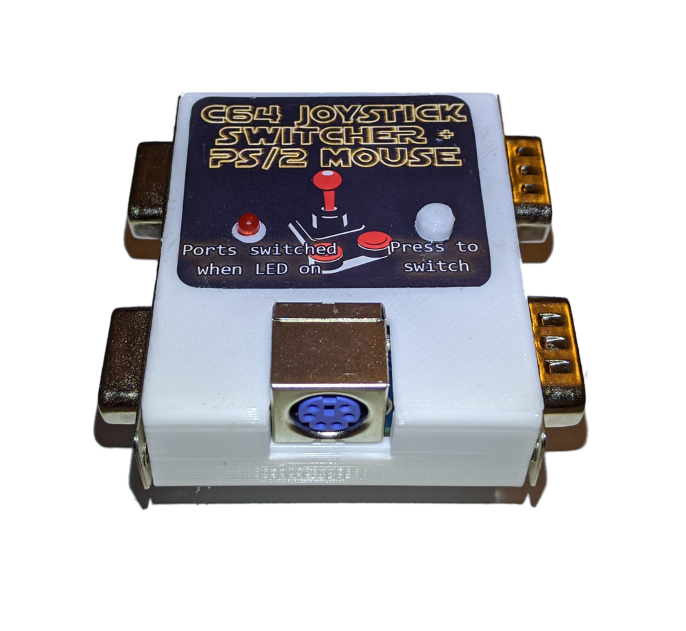 New Commodore 64 C64 Joystick Joy Switcher Circuit Plus PS/2 Mouse Adapter 733