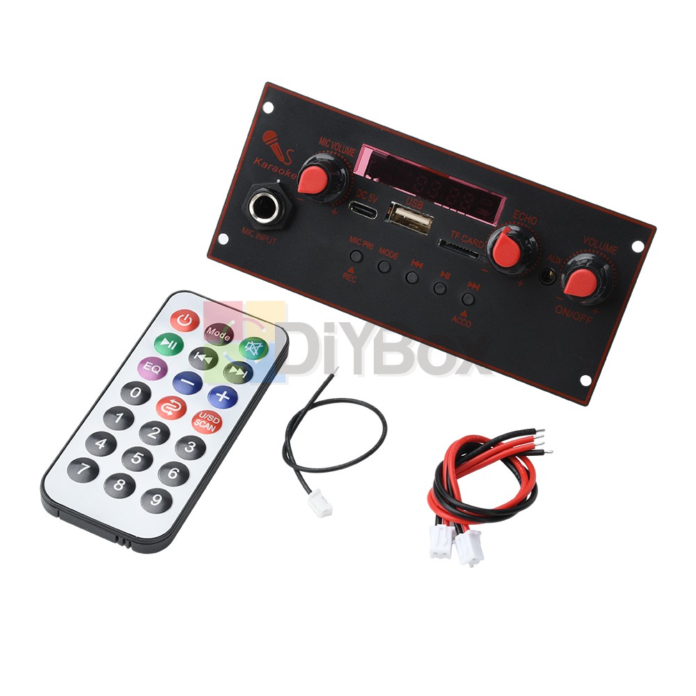 DC 3.7-5V 10W Mono Bluetooth 5.0 Audio Power Amplifier Module MP3 Decoding Board