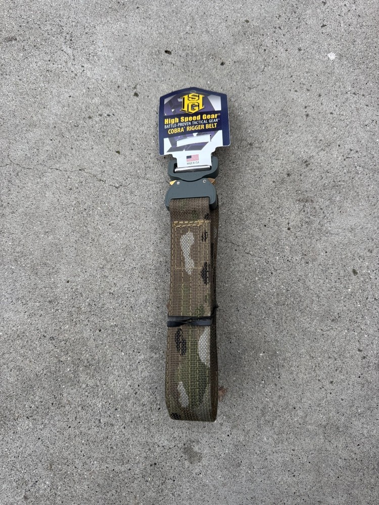 HSGI Cobra Multicam 1.5" Rigger Belt Medium