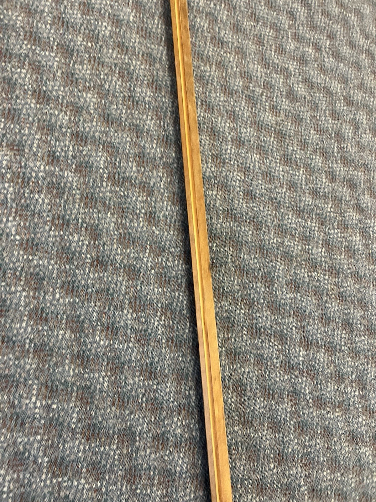 Vintage 10 Ft WOOD MEASURING STICK grade rod rule surveying story pole wall art