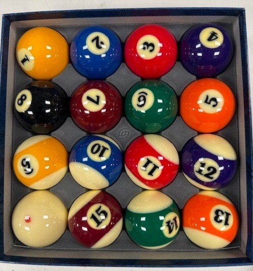 Super Aramith Pro Billiard Pool Ball set 2 1/4"