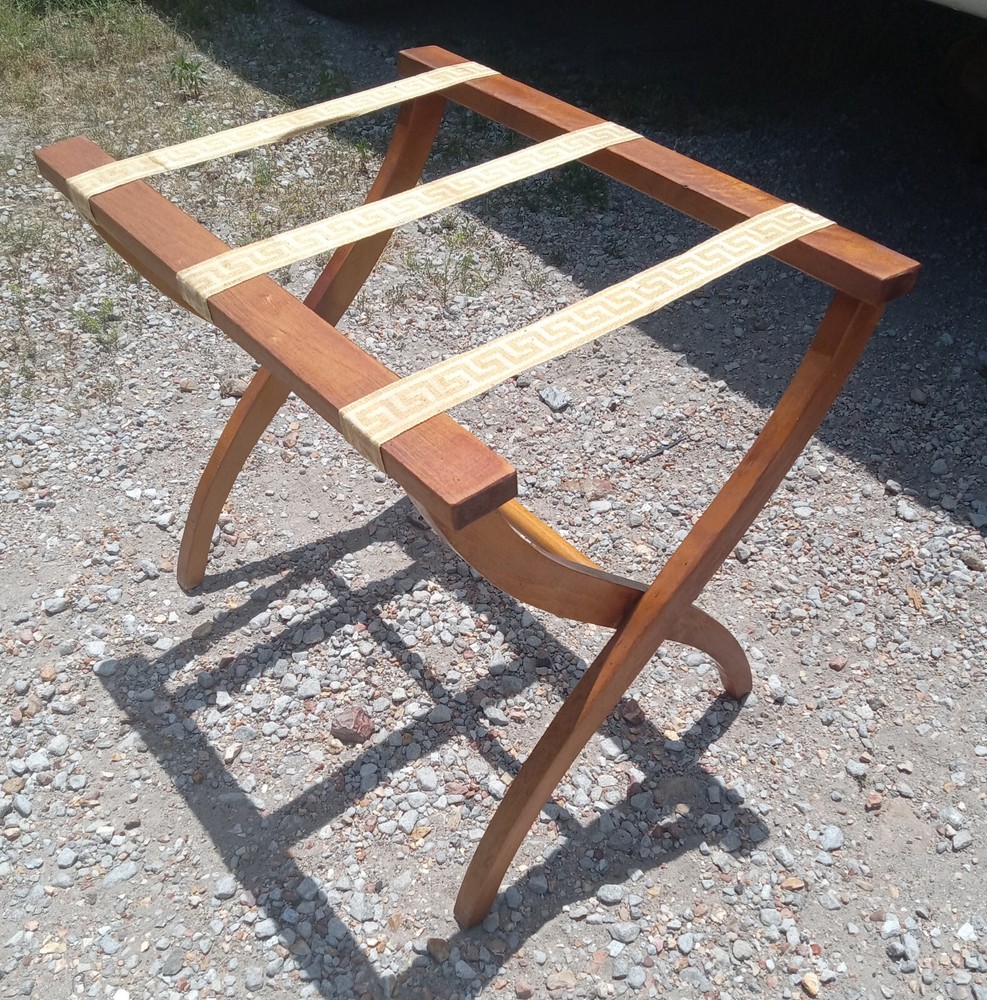 Vintage Maple Luggage Rack (LR7)