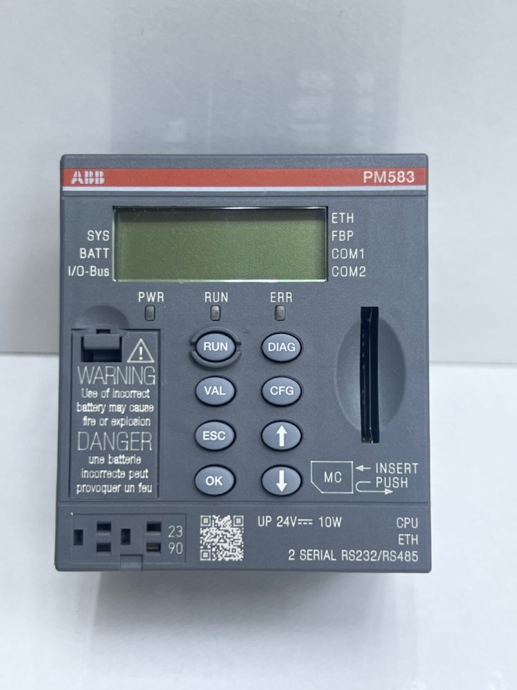 ABB PM583 / 1SAP140300R0271 CPU 1MB ETHERNET