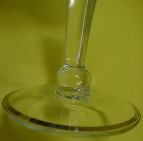 Silver Platinum Cordial Glass set