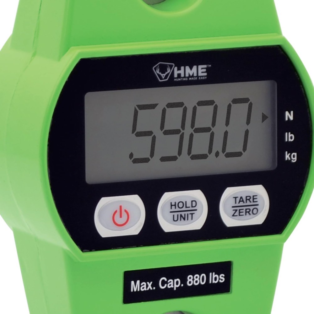 HME Digital Game Scale, Green, Normal