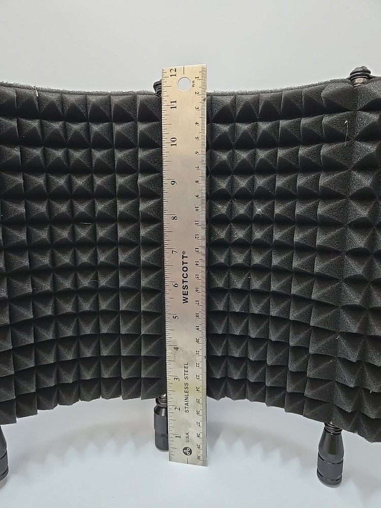 Aokeo Studio Recording Microphone Isolation Shield Pop Filter High density (B)