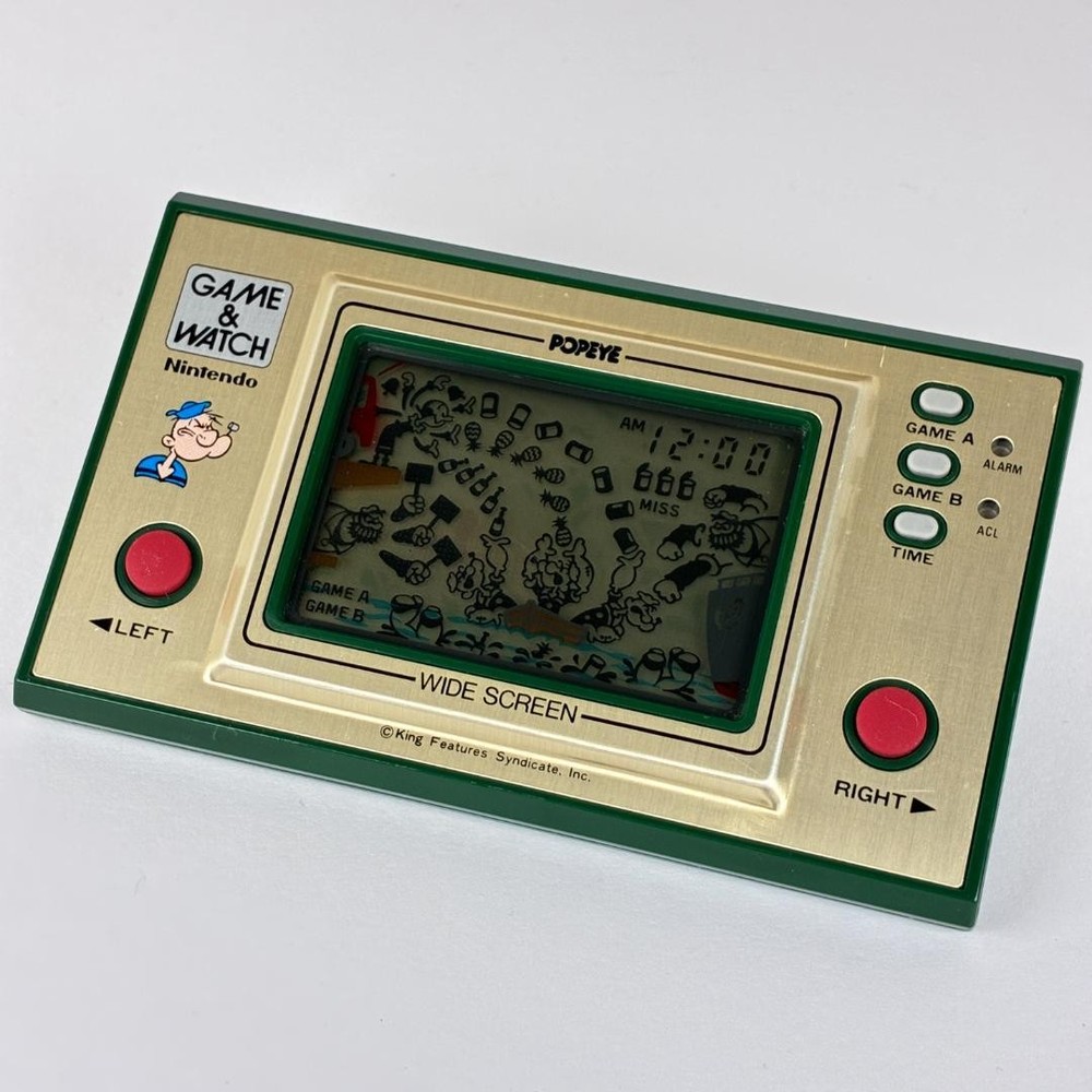 Working Game & Watch Popeye PP-23 Nintendo