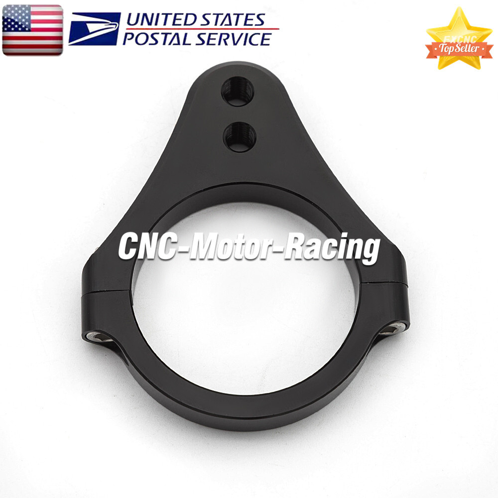 54mm CNC Universal Steering Damper Fork Frame Mount Clamp Bracket Holder Front