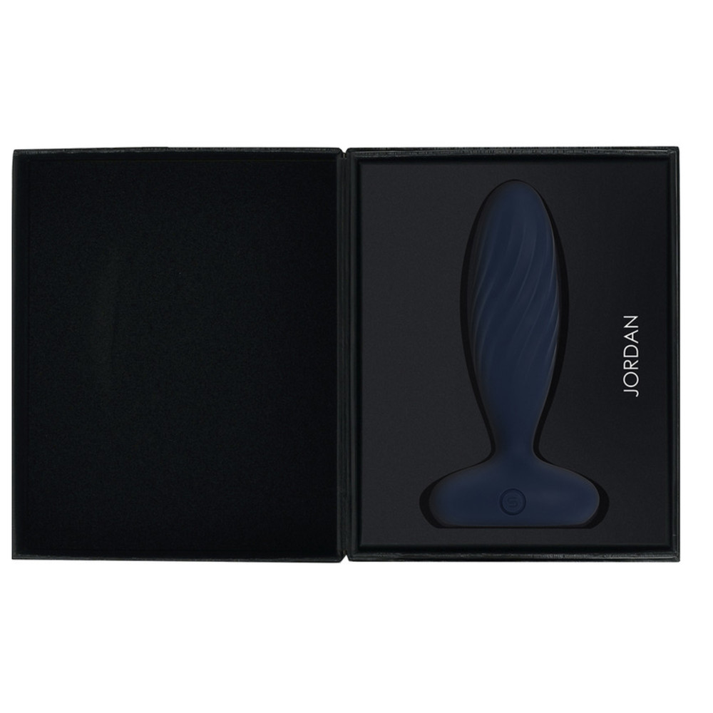 Silicone Thrusting Vibrating Remote Control Butt Plug Anal Probe Backdoor Play