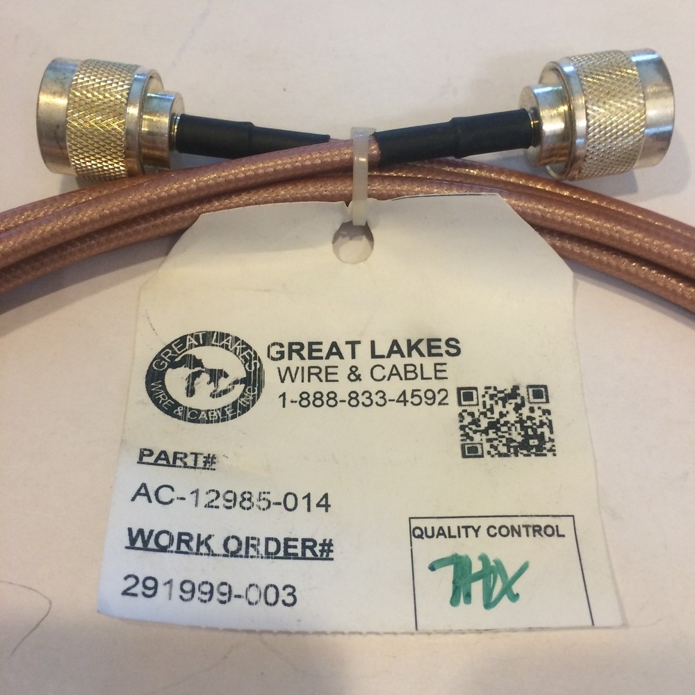 DAS System RF Cable Great Lakes AC-12985-014 DAS RF Cable