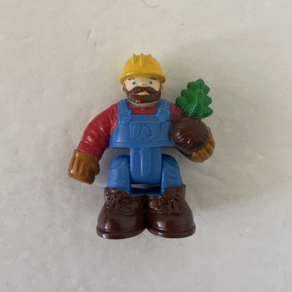 GeoTrax Man Lumberjack Construction Worker FIGURE Replacement Part